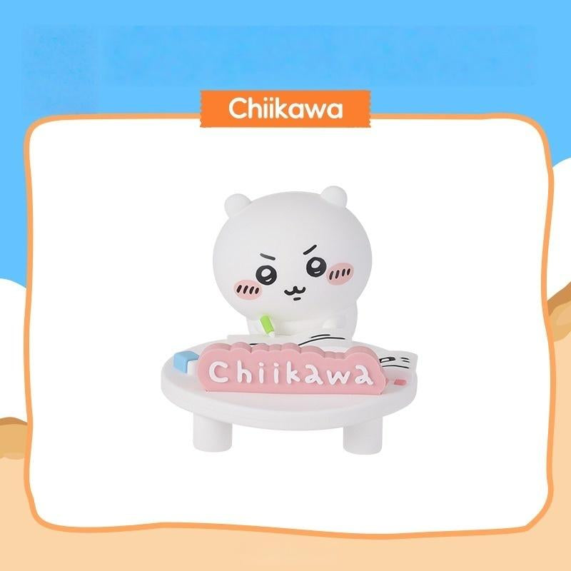 【Christmas Gift】Chiikawa Phone Stand – Cute Desktop Holder with Kawaii Anime Design, Stable & Adjustable Desk Stand for Office, Bedroom, Perfect Gift for Girls & Women, Christmas & Black Friday