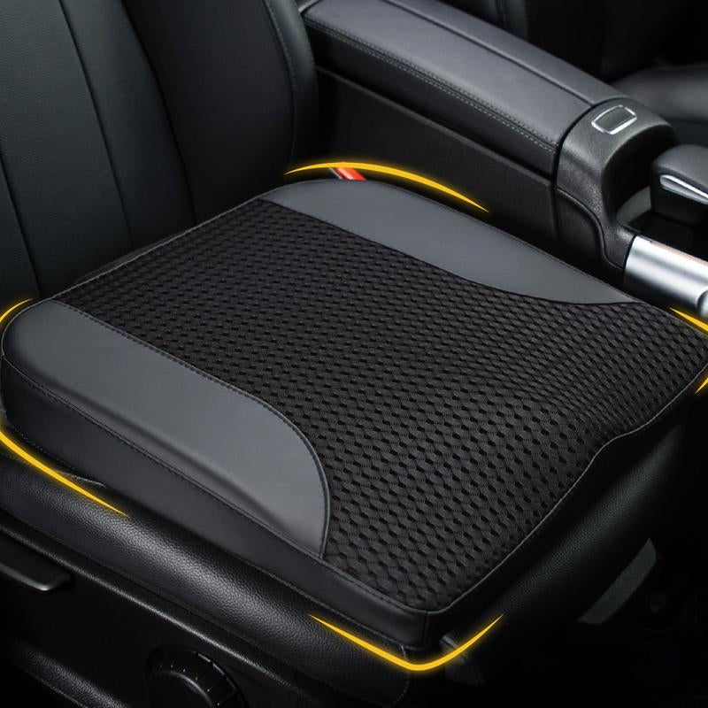 Luxury Car Seat Cushion with Non-Slip Bottom for Sciatica&Back Pain Relief-Breathable Ergonomic Butt Seat Pad for Office, Truck