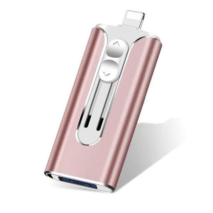 4 in 1 USB Flash Drive 64GB/128GB/256GB/512GB/1TB, High Speed USB 3.0 Memory Stick for Iphone & Type-C & Android Phones, PC, Multi-Purpose Photo Stick Thumb Drive Pendrive