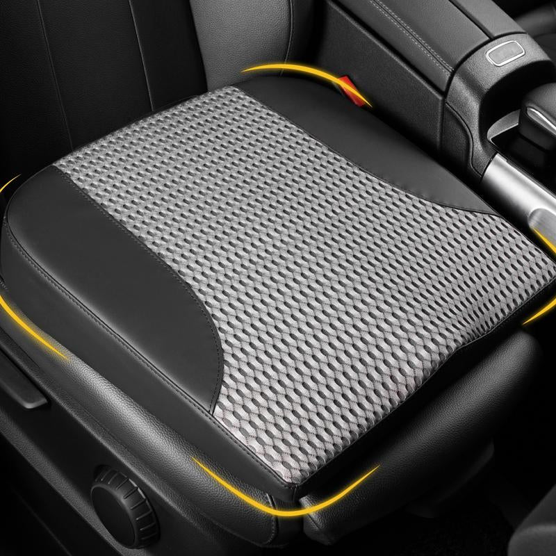 Luxury Car Seat Cushion with Non-Slip Bottom for Sciatica&Back Pain Relief-Breathable Ergonomic Butt Seat Pad for Office, Truck