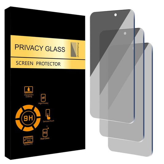 3-PACK for Iphone 15 14 13 12 11 Pro Max X XS XR Privacy Anti-Spy Tempered GLASS Screen Protector Accessories Transparent