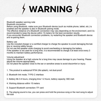 Mini Bluetooth-Compatible Shower Speaker, Portable Waterproof Speaker with LED Light, Suction Cup Speaker for Beach, Shower & Home Outdoor Camping