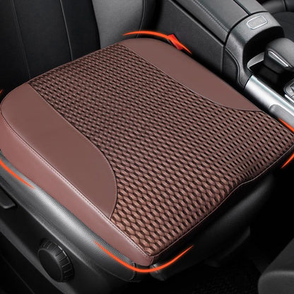 Luxury Car Seat Cushion with Non-Slip Bottom for Sciatica&Back Pain Relief-Breathable Ergonomic Butt Seat Pad for Office, Truck