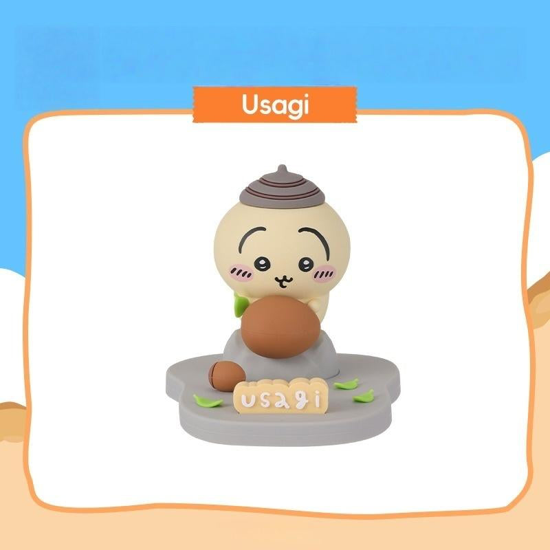 【Christmas Gift】Chiikawa Phone Stand – Cute Desktop Holder with Kawaii Anime Design, Stable & Adjustable Desk Stand for Office, Bedroom, Perfect Gift for Girls & Women, Christmas & Black Friday