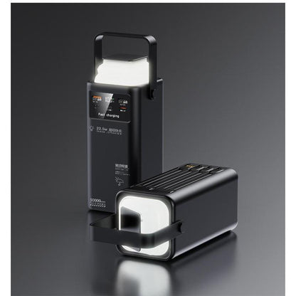 Ultra-Fast Power Bank 50000 Mah 22.5W with Battery Level Display, Multiport Foldable USB C Wall Charger, Mag-Safe Portable Charger - Cable Digital Phone