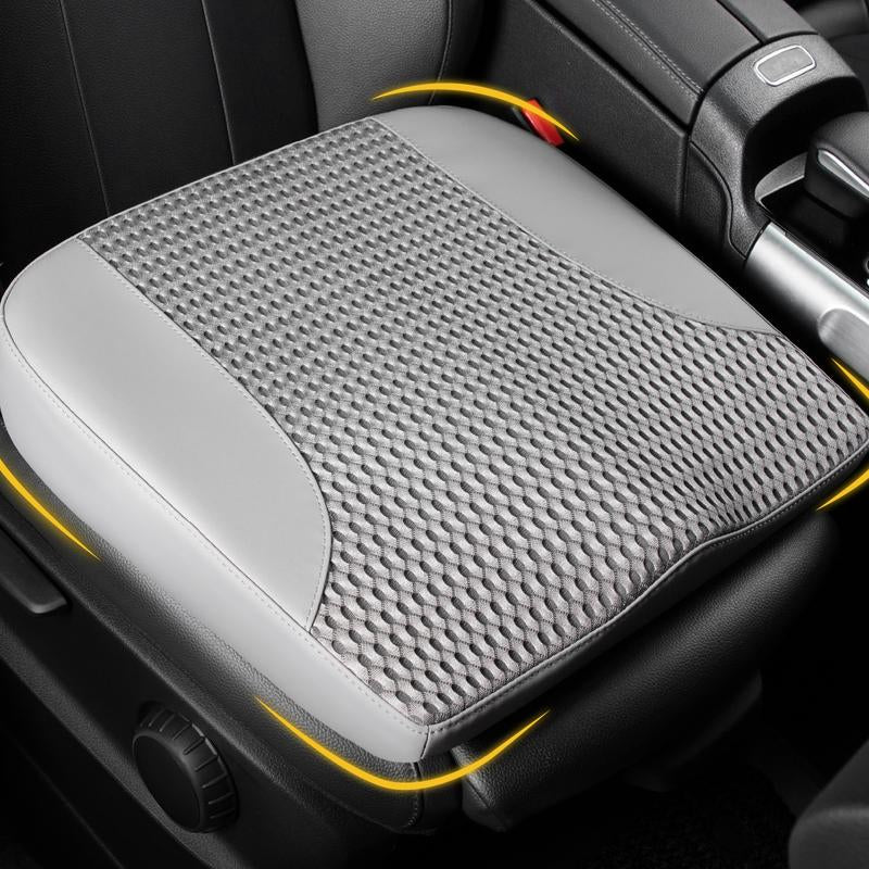 Luxury Car Seat Cushion with Non-Slip Bottom for Sciatica&Back Pain Relief-Breathable Ergonomic Butt Seat Pad for Office, Truck