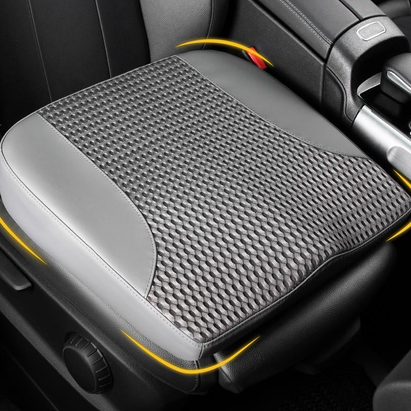 Luxury Car Seat Cushion with Non-Slip Bottom for Sciatica&Back Pain Relief-Breathable Ergonomic Butt Seat Pad for Office, Truck