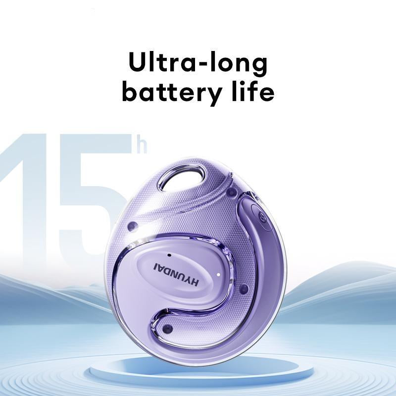 HYUNDAI X15 Ultra with 169-Language Translation Feature – Wireless Bluetooth Headset 6.0 OWS Waterproof Sport Headsets Noise Reduction Headphones with Mic Earbuds Audio Electronic