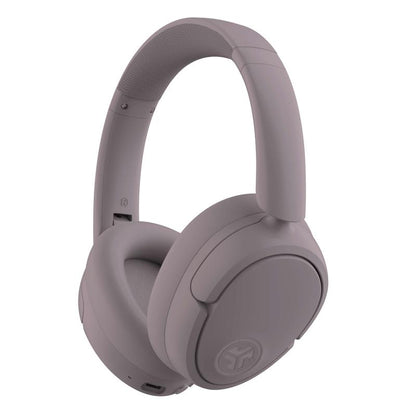 Jlab Jbuds Lux Active Noise Cancellation Wireless Bluetooth Headphones, Custom EQ, Over-Ear, Be Aware Safety Mode. Foldable, Iphone / Android, Wired